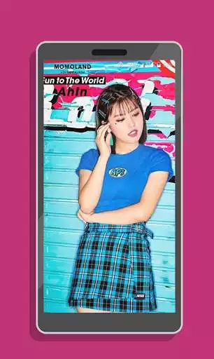 Play Ahin Momoland Wallpaper KPOP HD  and enjoy Ahin Momoland Wallpaper KPOP HD with UptoPlay