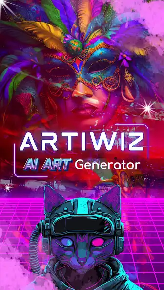 Play AI Art Generator - ArtiWiz  and enjoy AI Art Generator - ArtiWiz with UptoPlay