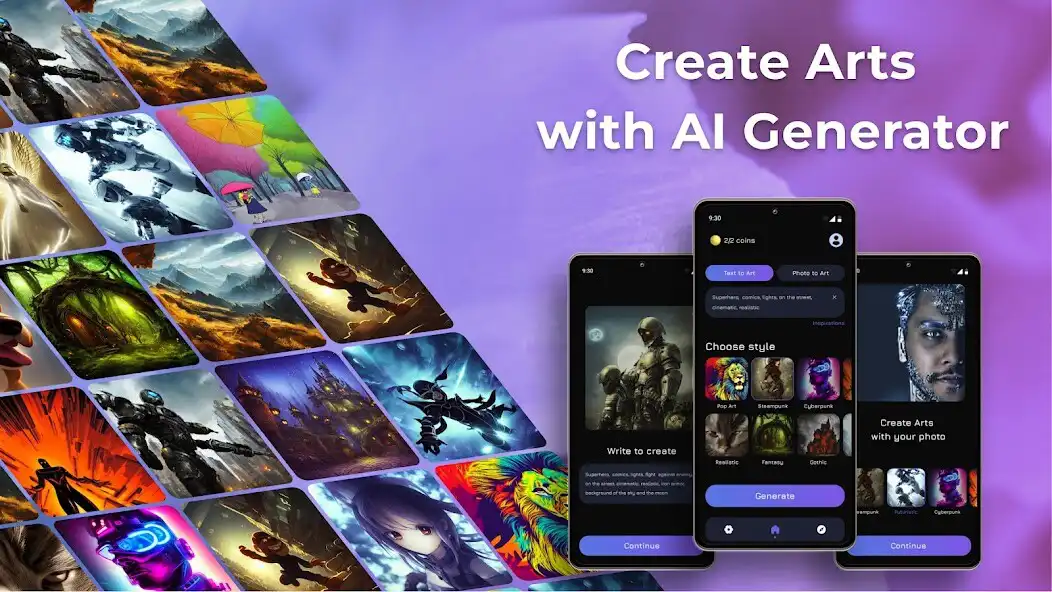 Play AI Art Generator - Art maker  and enjoy AI Art Generator - Art maker with UptoPlay