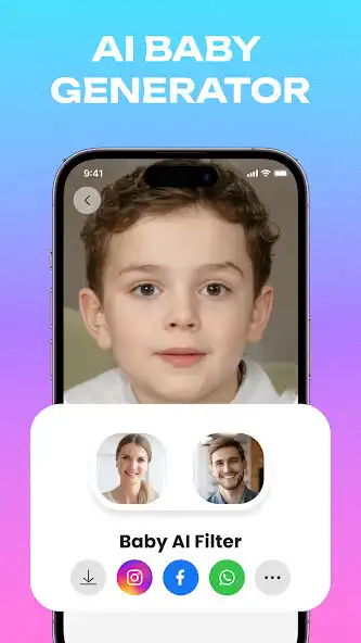 Play AI Baby Generator: Face Maker as an online game AI Baby Generator: Face Maker with UptoPlay