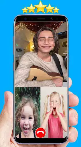 Play Aidan Gallagher Fake Video Call Simulator  and enjoy Aidan Gallagher Fake Video Call Simulator with UptoPlay