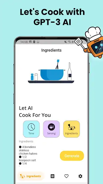 Play AI Recipes - AI Chat Assistant  and enjoy AI Recipes - AI Chat Assistant with UptoPlay