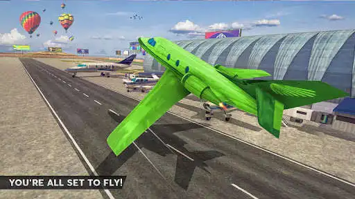 Play Airplane Flight Adventure 2019 as an online game Airplane Flight Adventure 2019 with UptoPlay