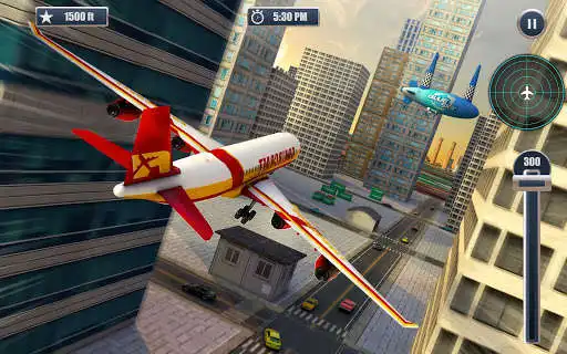 Play Airplane Flying Pilot Simulator as an online game Airplane Flying Pilot Simulator with UptoPlay