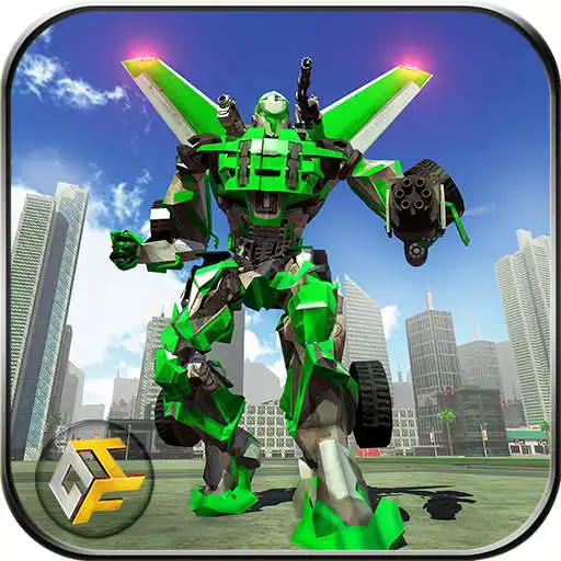 Free play online Airplane Robot Hero - City War Survival APK