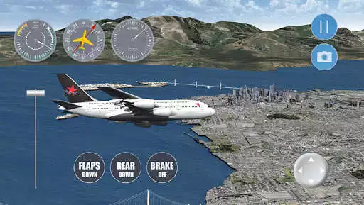 Play Airplane San Francisco as an online game Airplane San Francisco with UptoPlay