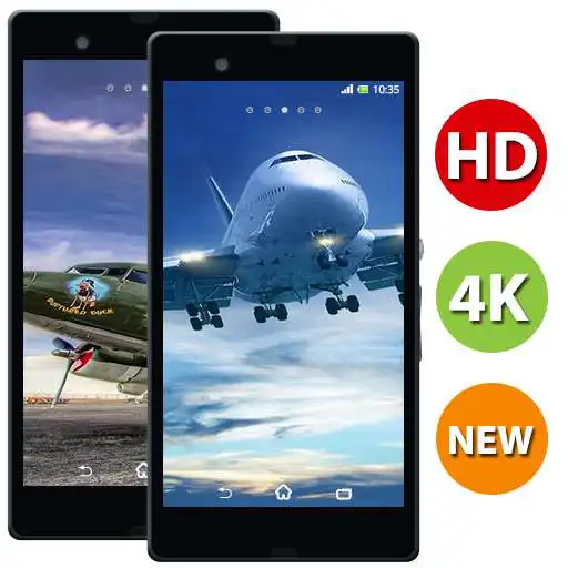 Play Airplanes HD Wallpapers  - 4k & Full HD Wallpapers APK