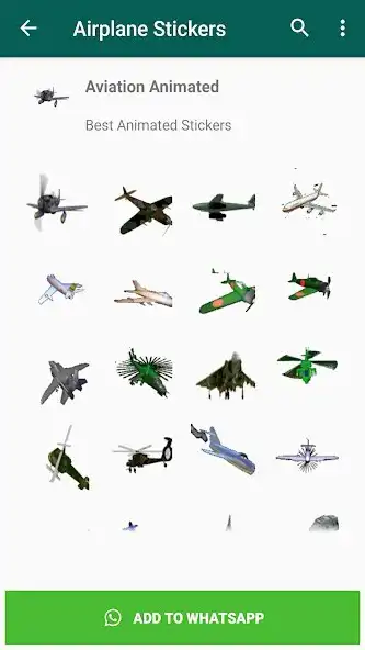 Play Airplane Stickers  and enjoy Airplane Stickers with UptoPlay