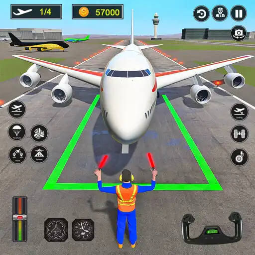 Play Airport Airplane Parking Games APK