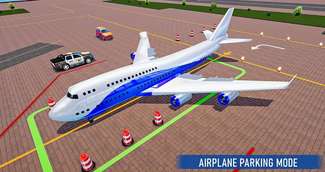 Play Airport Airplane Parking Games as an online game Airport Airplane Parking Games with UptoPlay