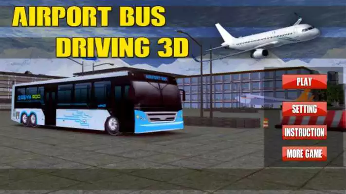 Play Airport Bus Driving 3D