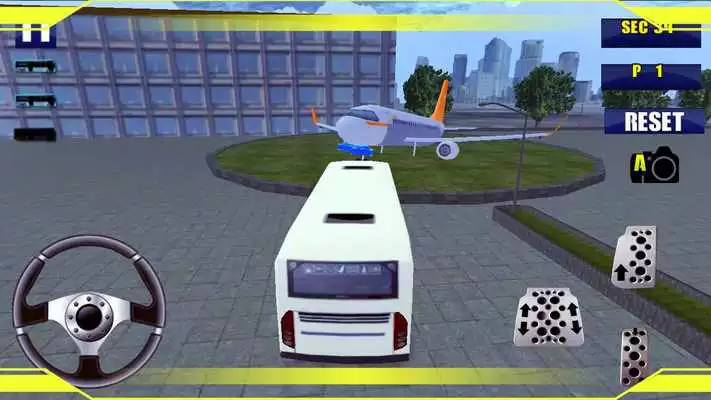 Play Airport Bus Driving 3D