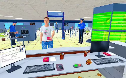 Play Airport Security Force: Police Job Simulator Games  and enjoy Airport Security Force: Police Job Simulator Games with UptoPlay