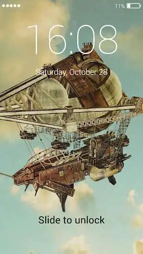 Play Airship Lock Screen