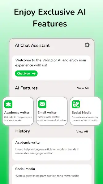 Play AI Writing -  Chat AI ChatBot  and enjoy AI Writing -  Chat AI ChatBot with UptoPlay