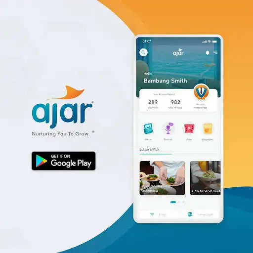 Play AJAR.id - Learning Portal for Hospitality  and enjoy AJAR.id - Learning Portal for Hospitality with UptoPlay