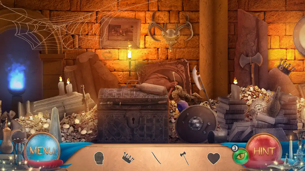 Play Aladdin - Hidden Objects Games as an online game Aladdin - Hidden Objects Games with UptoPlay