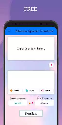 Play Albanian - Spanish Translator Free  and enjoy Albanian - Spanish Translator Free with UptoPlay