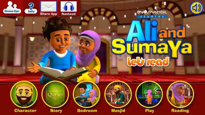 Play Ali and Sumaya: Lets Read