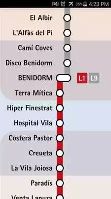 Play Alicante Tram Map