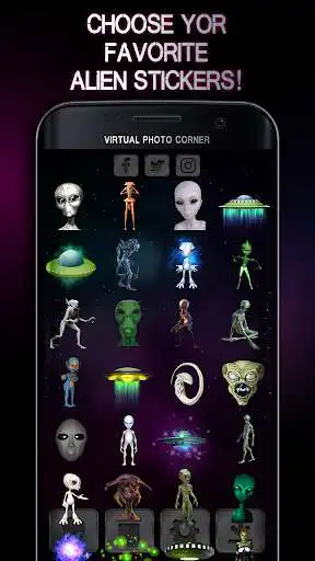 Play Alien in Photo