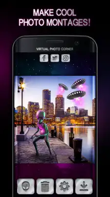 Play Alien in Photo