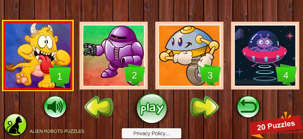 Play Alien Robots Puzzles  and enjoy Alien Robots Puzzles with UptoPlay