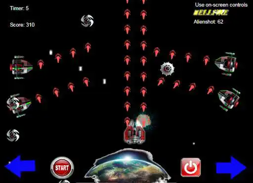 Play Aliens strike to Earth as an online game Aliens strike to Earth with UptoPlay