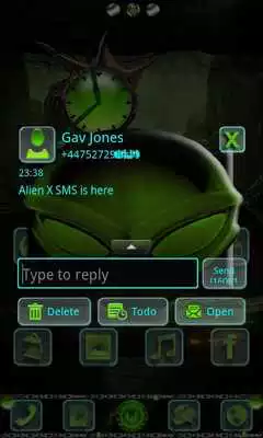 Play ALIEN X GO SMS Pro