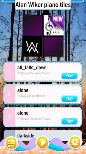 Play Allan Walker Piano Tiles as an online game Allan Walker Piano Tiles with UptoPlay