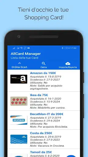 Play AllCard Manager Basic - Shopping Card Management  and enjoy AllCard Manager Basic - Shopping Card Management with UptoPlay