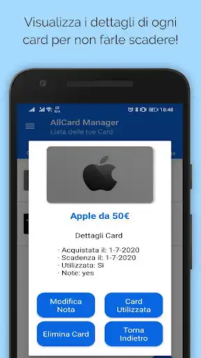 Play AllCard Manager Basic - Shopping Card Management as an online game AllCard Manager Basic - Shopping Card Management with UptoPlay