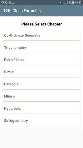 Play All formula (Math,Physics,Chemistry) for 11th 12th