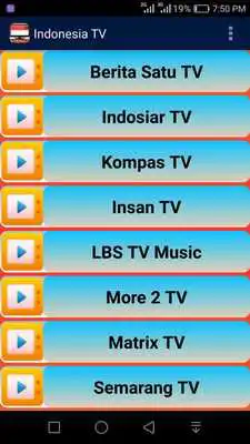 Play All Indonesian TV Channels HD