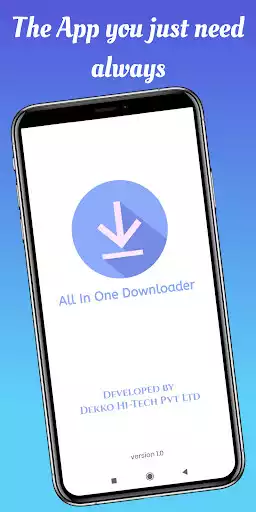 Play All In One Downloader  and enjoy All In One Downloader with UptoPlay