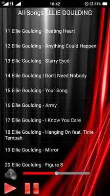 Play All Songs Ellie Goulding