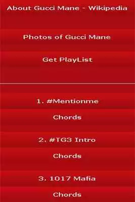 Play All Songs of Gucci Mane