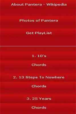 Play All Songs of Pantera