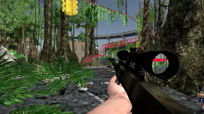 Play Alone Fighter Sniper Combat