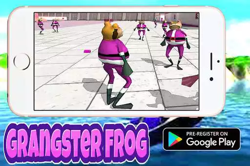 Play Amazing Gangster Frog - Simulator City 2022 as an online game Amazing Gangster Frog - Simulator City 2022 with UptoPlay