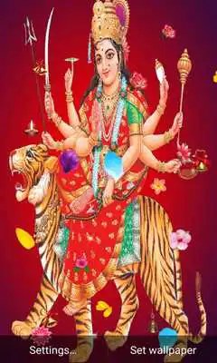 Play Ambe Maa Live Wallpaper