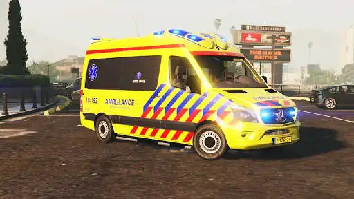 Play Ambulance Simulation Game Plus as an online game Ambulance Simulation Game Plus with UptoPlay