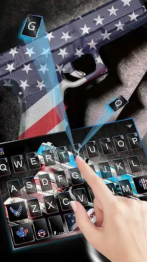 Play America Guns Keyboard Theme  and enjoy America Guns Keyboard Theme with UptoPlay