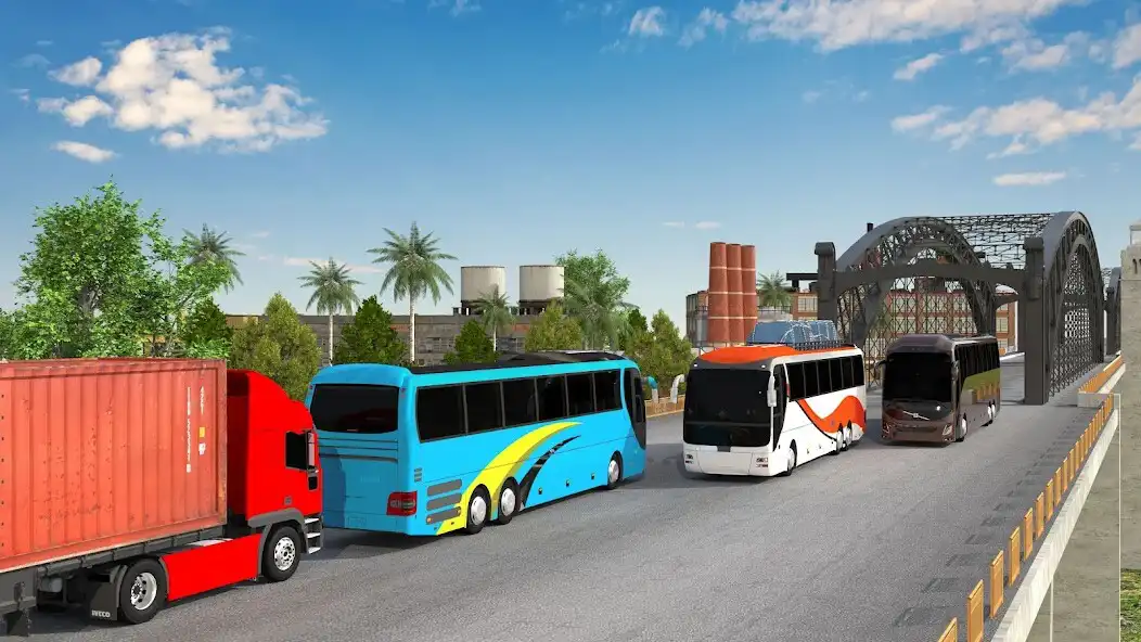 Play American Bus: City Bus Game 3D as an online game American Bus: City Bus Game 3D with UptoPlay