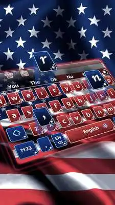 Play American Flag Keyboard