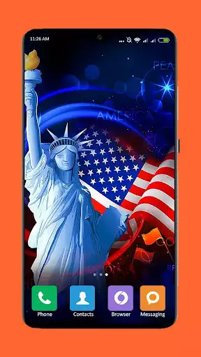 Play American Flag Wallpaper  and enjoy American Flag Wallpaper with UptoPlay