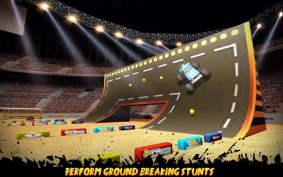 Play American Football Stunt Truck as an online game American Football Stunt Truck with UptoPlay