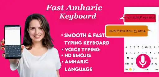 Play Amharic Keyboard 2021 - Amharic Voice Typing as an online game Amharic Keyboard 2021 - Amharic Voice Typing with UptoPlay