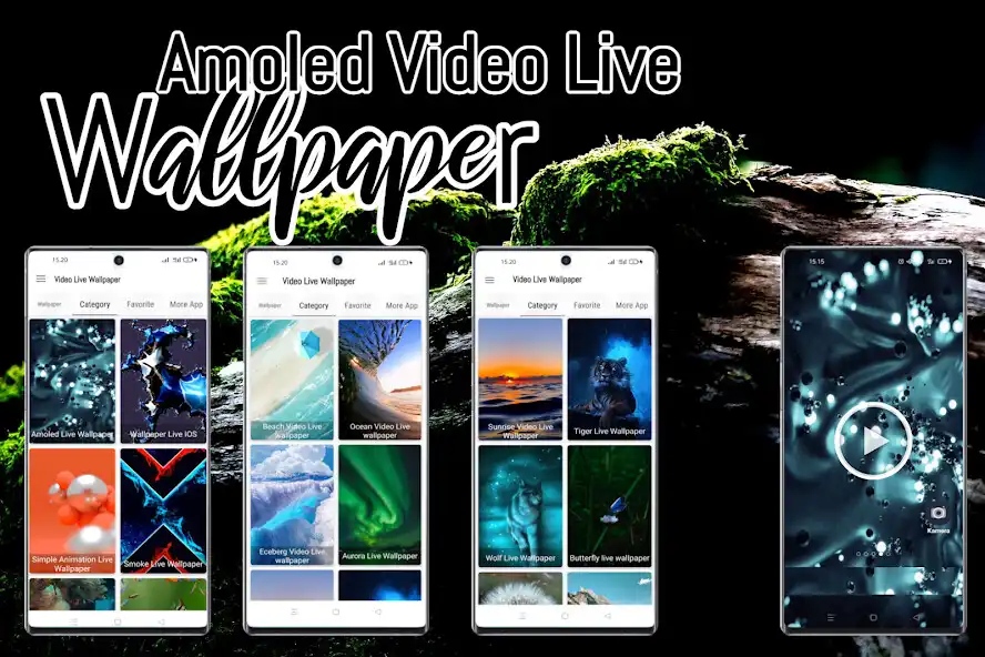 Play AMOLED LIVE WALLPAPER 4K  and enjoy AMOLED LIVE WALLPAPER 4K with UptoPlay