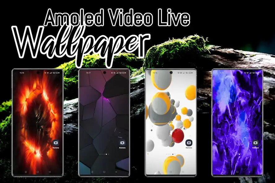 Play AMOLED LIVE WALLPAPER 4K as an online game AMOLED LIVE WALLPAPER 4K with UptoPlay